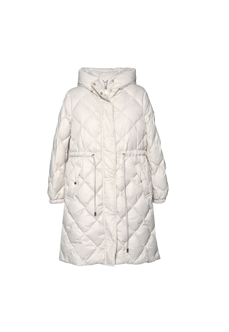 Geaca matlasata cu talie ajustabila - Bej