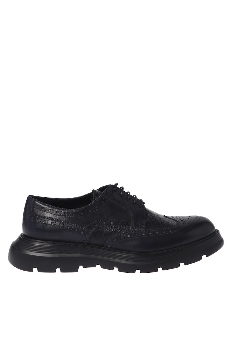 Pantofi brogue din piele