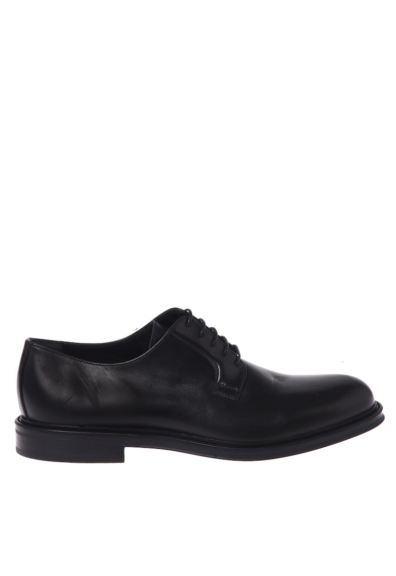 Pantofi oxford din piele - Negru