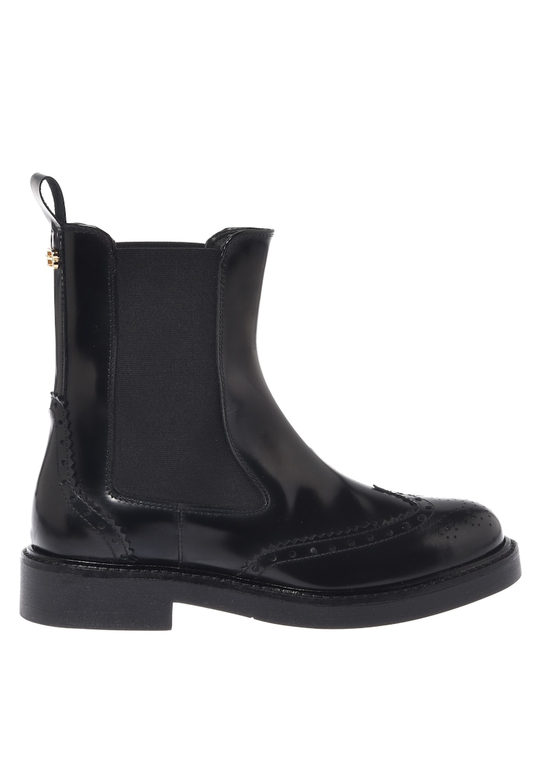 Ghete Chelsea de piele