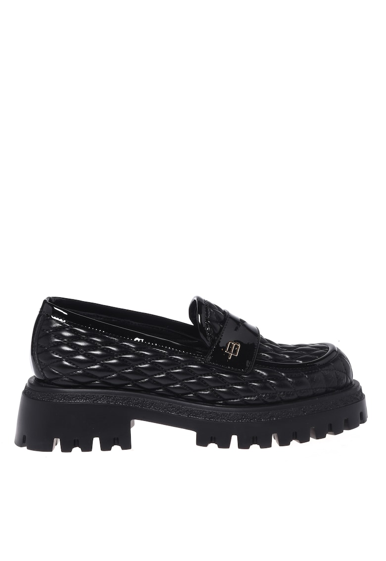 Pantofi loafer de piele cu model matlasat
