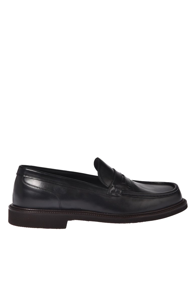 Pantofi loafer din piele cu logo