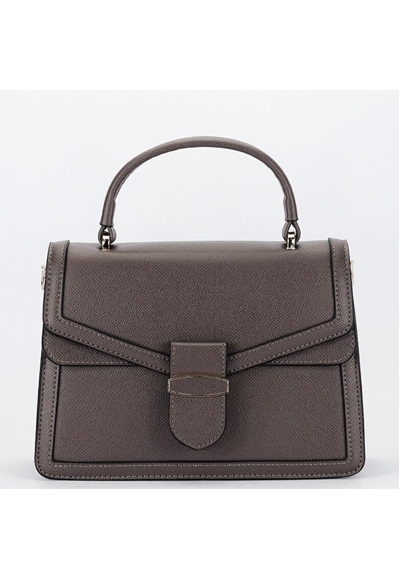 Geanta mica F6917 14 - Maro taupe - 16x23x7