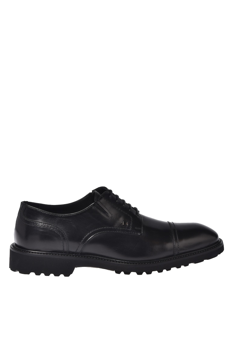 Pantofi derby din piele - Negru