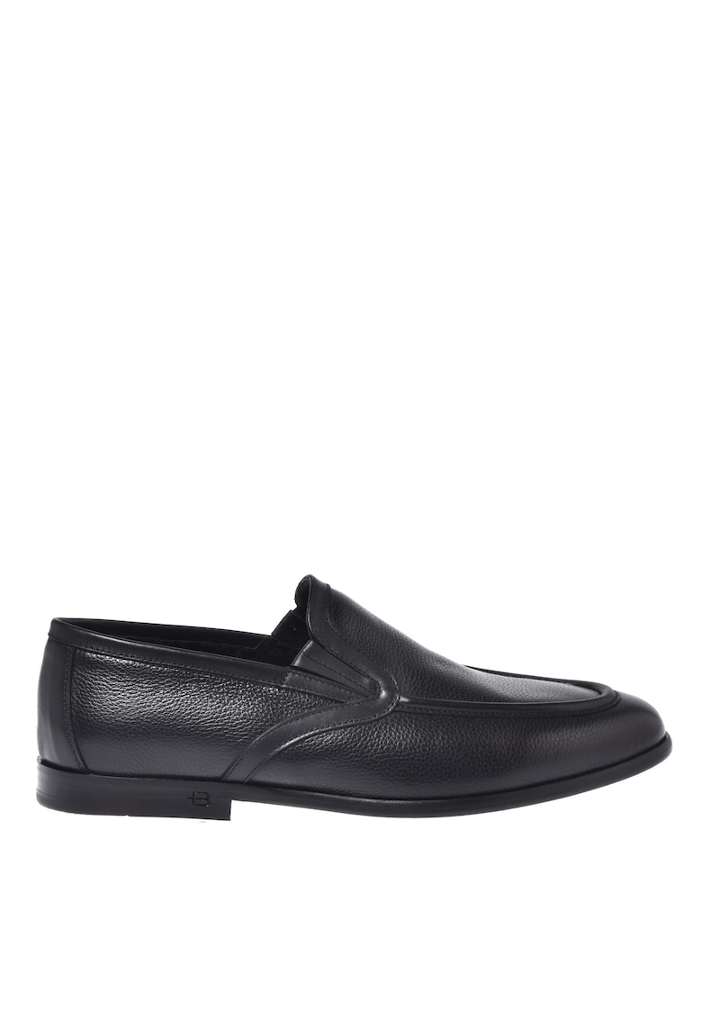 Pantofi loafer din piele - Negru