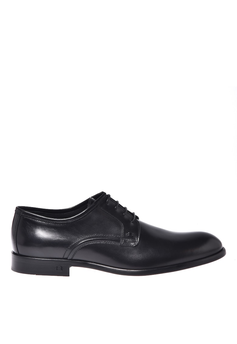 Pantofi derby din piele - Negru