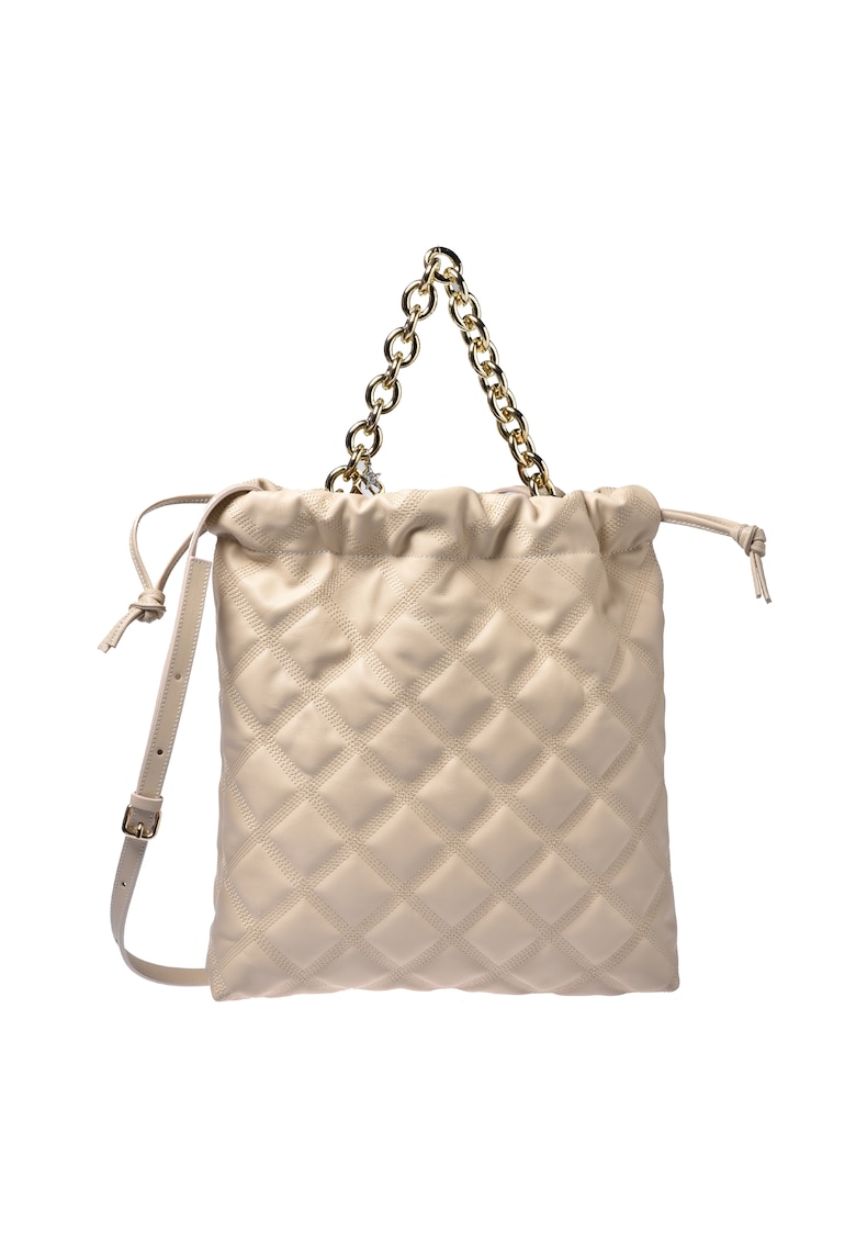 Geanta matlasata din piele