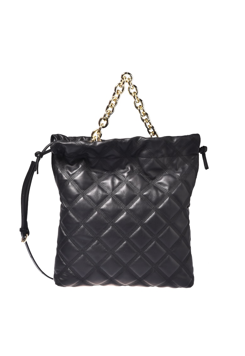 Geanta matlasata din piele