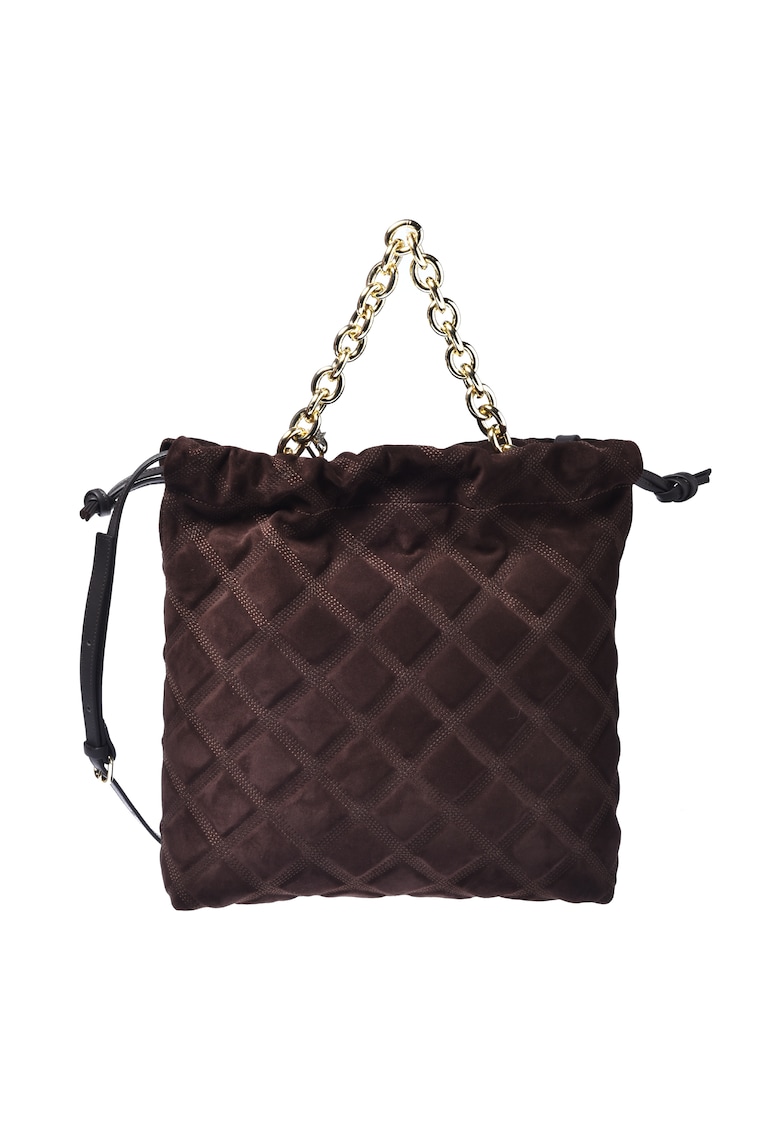 Geanta shopper din piele intoarsa