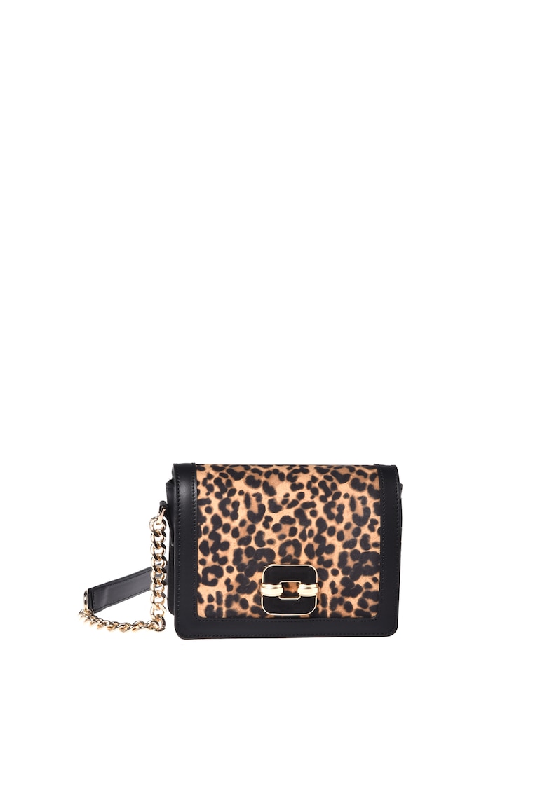 Geanta crossbody cu model animal print