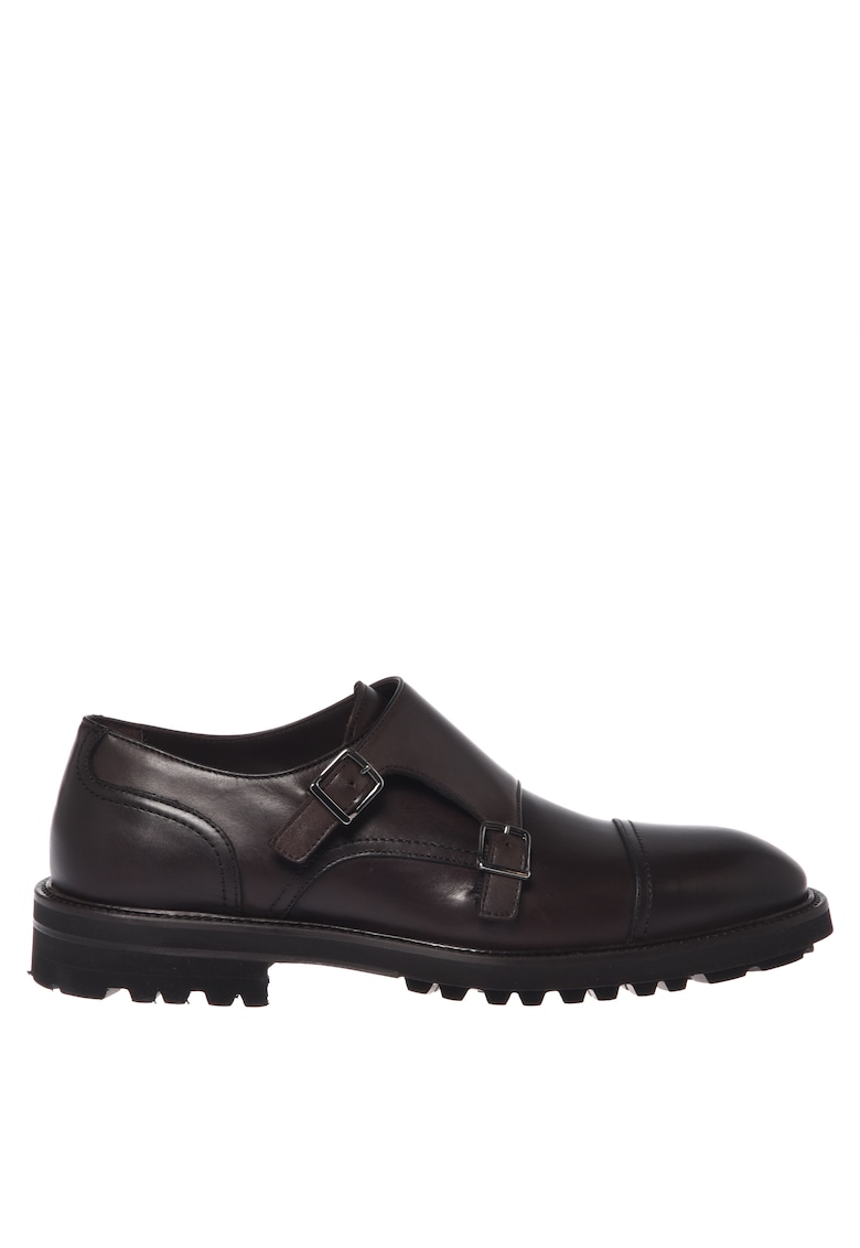 Pantofi monk din piele