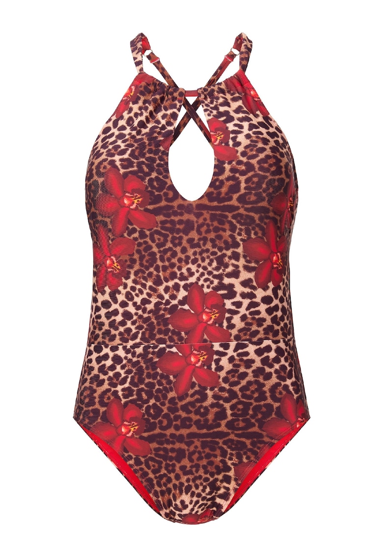 LingaDore Costum de baie intreg cu model animal print - Multicolor