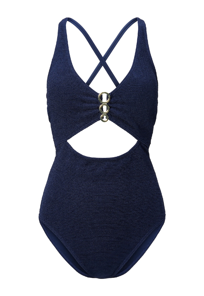 LingaDore Costum de baie cu model uni - Albastru