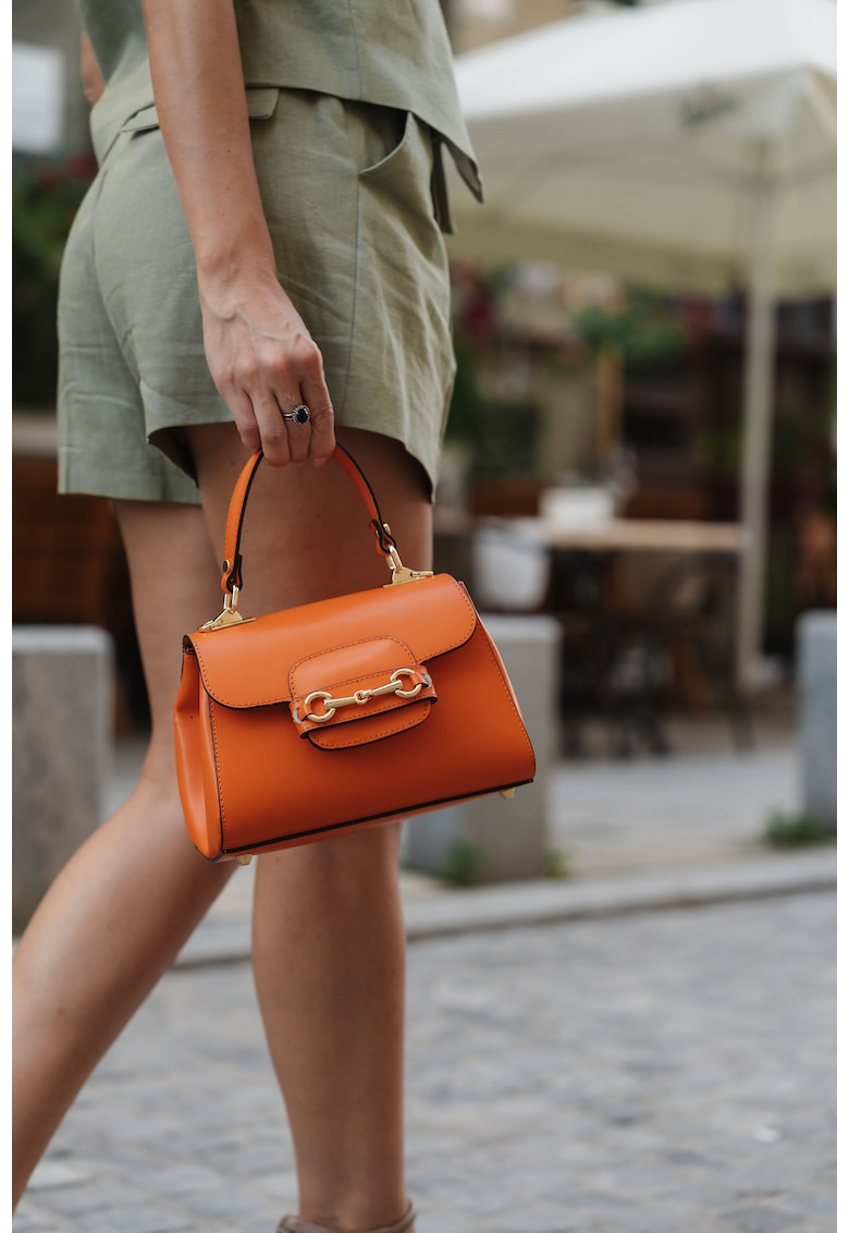 Geanta din piele naturala model COURTNEY