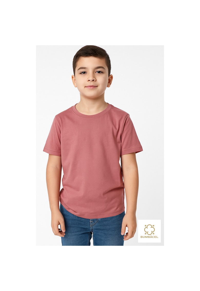 Tricou uniton din bumbac pentru baieti uniton - Roz