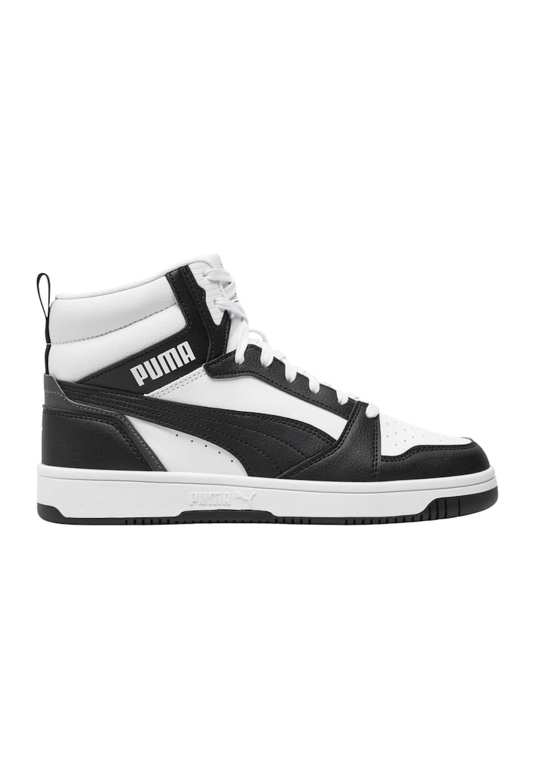 Pantofi sport Rebound V6 Mid Jr 50764 - Alb/Negru