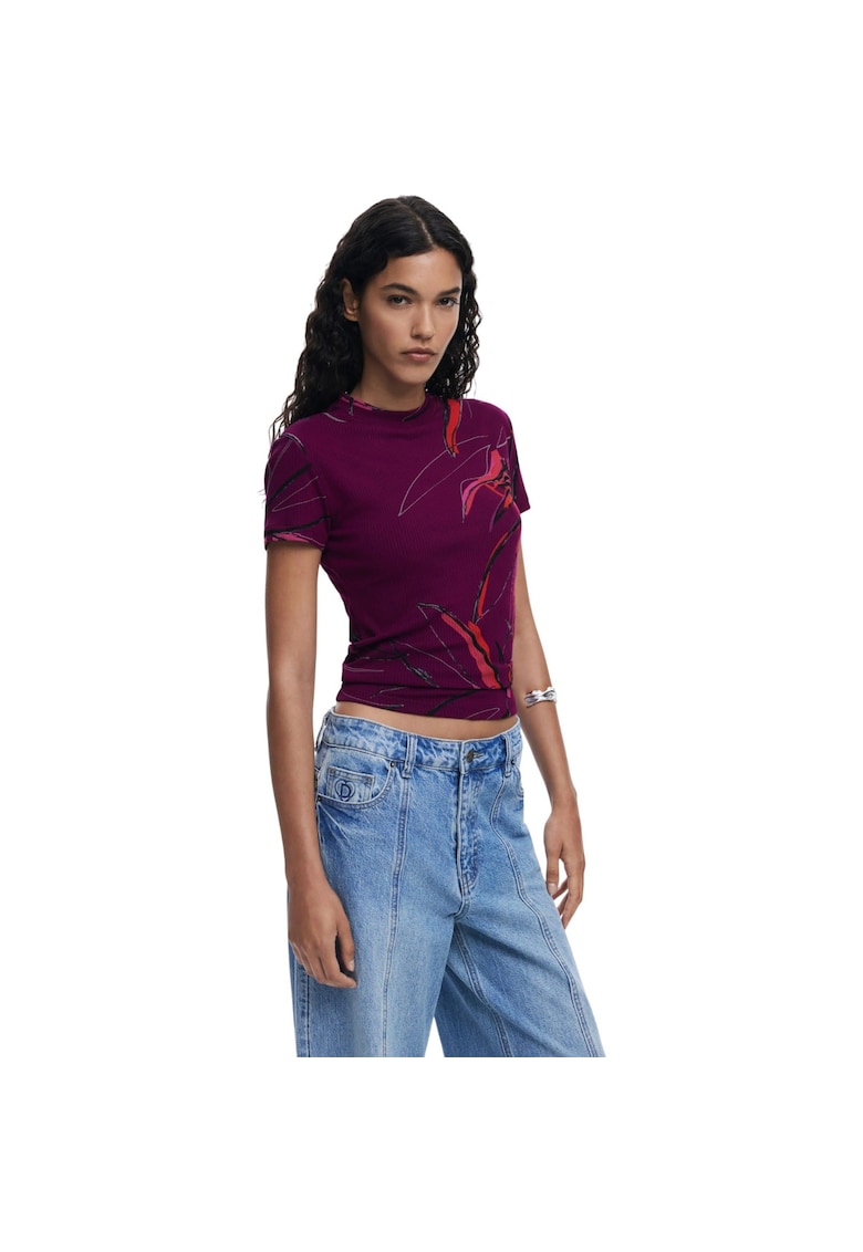 Tricou Lala Abstract 51527 - Rosu