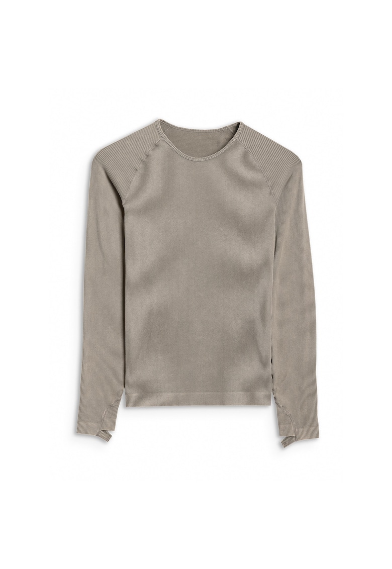 Bluza Yoga & Pilates Femei Dry 4F pentru Confort si Mobilitate - Verde - Maneci Raglan fara Cusaturi XS/S