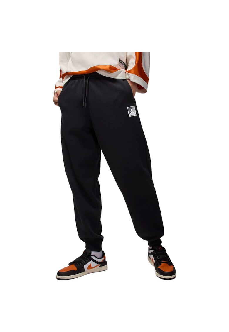 Pantaloni Brooklyn Fleece GFX 50642 - Negru