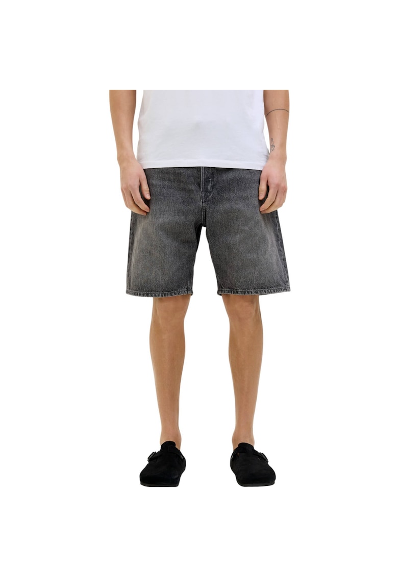 Blugi scurti Tony - fitness - negru -