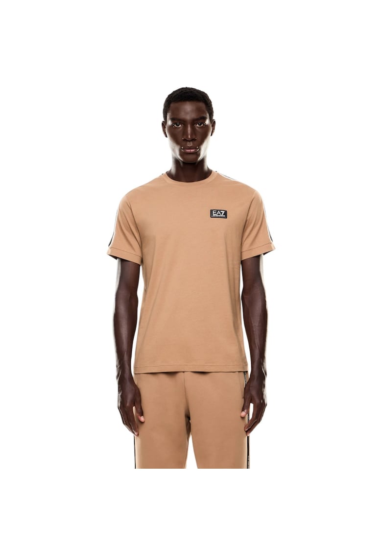 Tricou EA7 Logo Series Tape 49467 - Portocaliu