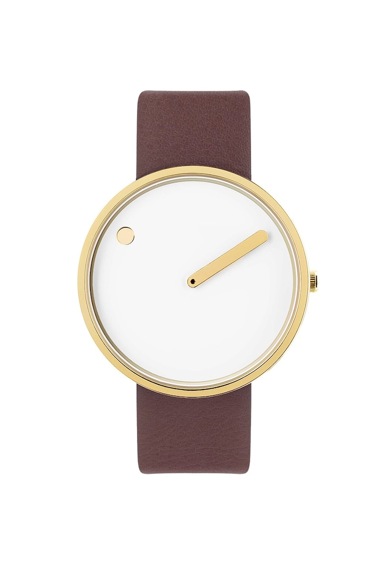 Ceas de dama 43321 Quartz - 40mm - 5ATM - Maro