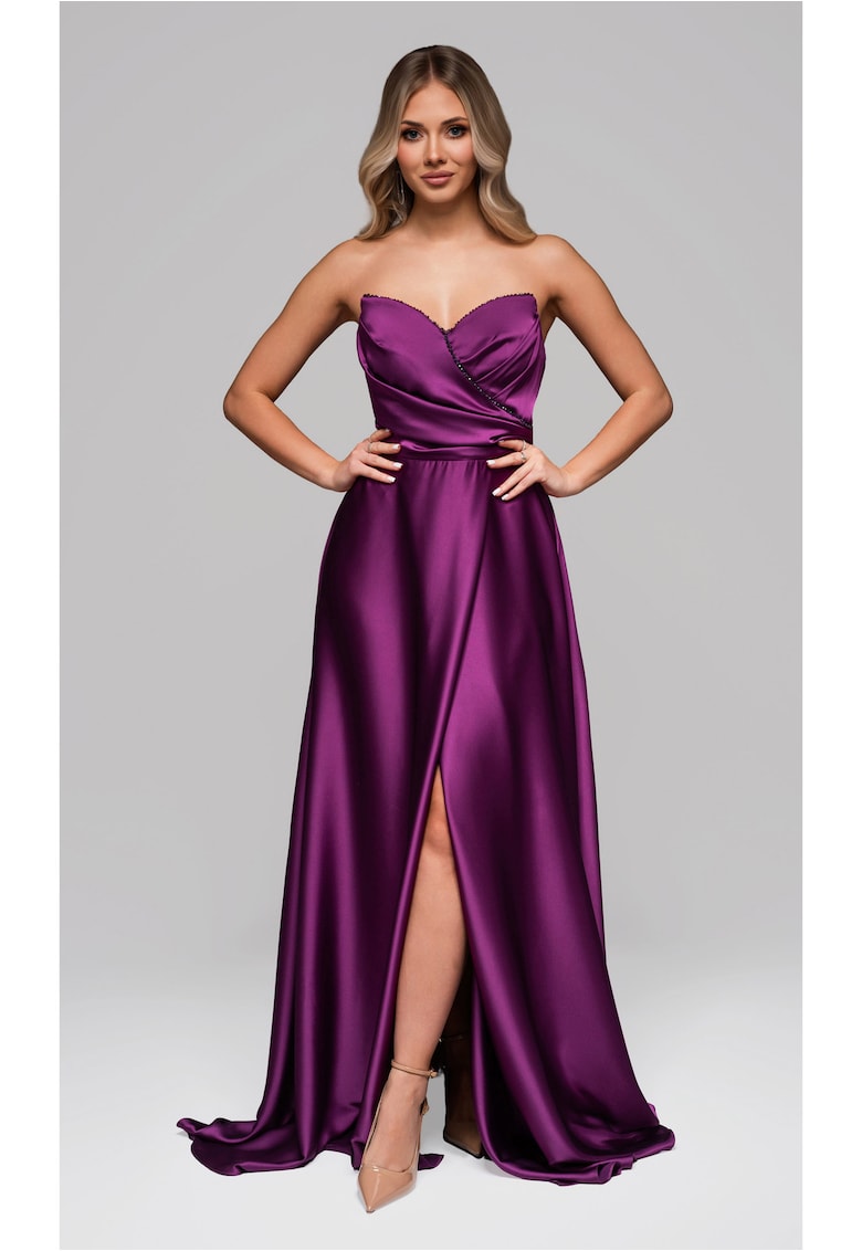 Rochie de seara maxi LA-OM-DLR267 - Mov