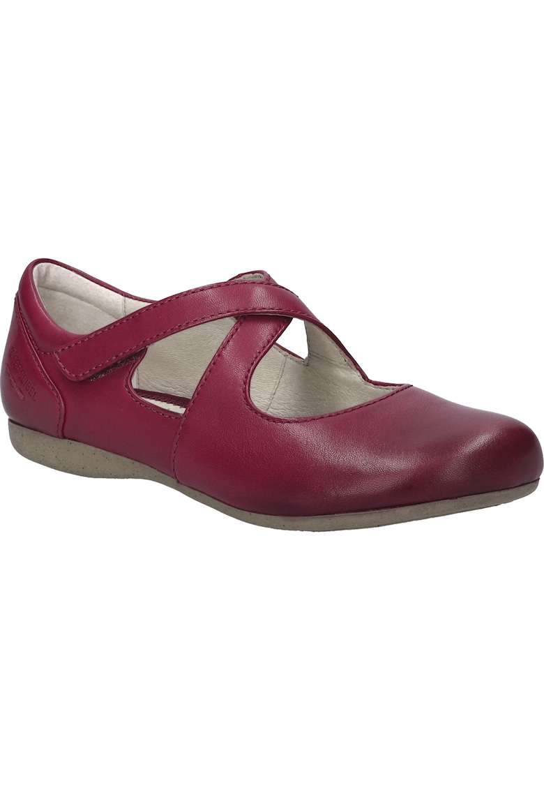 Pantofi balet femei - Fiona 72 - violet - piele naturala - marime