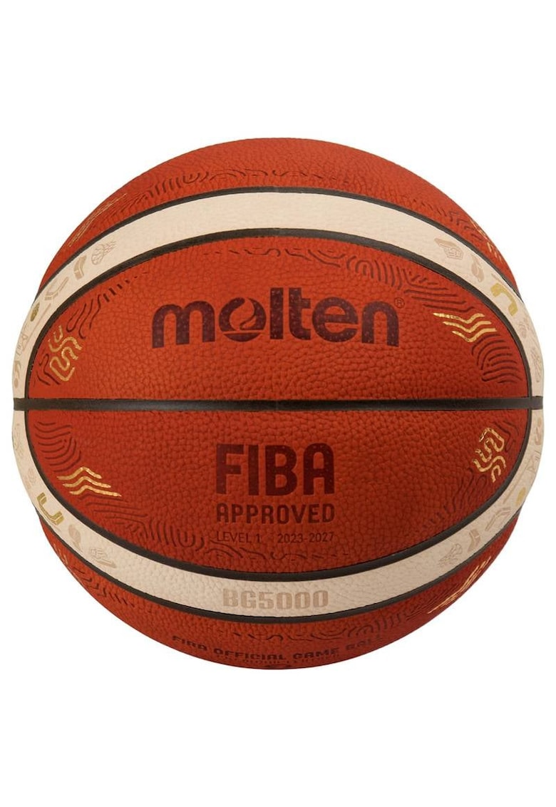Minge oficiala baschet B7G5000 FIBA EuroBasket 2025 – Piele Naturala - Indoor