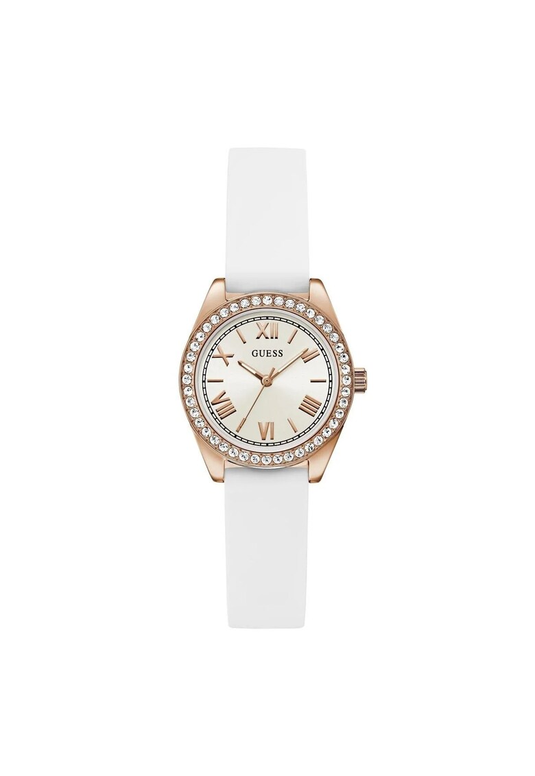 Ceas de dama carcasa de 28 mm - curea din Silicon rezistenta la apa 3 ATM - GW1000L3