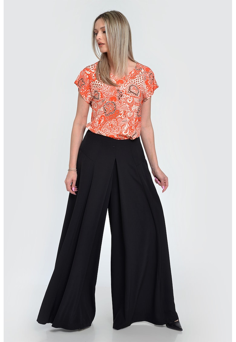 Pantaloni cu croiala ampla Fogo Super - Negru