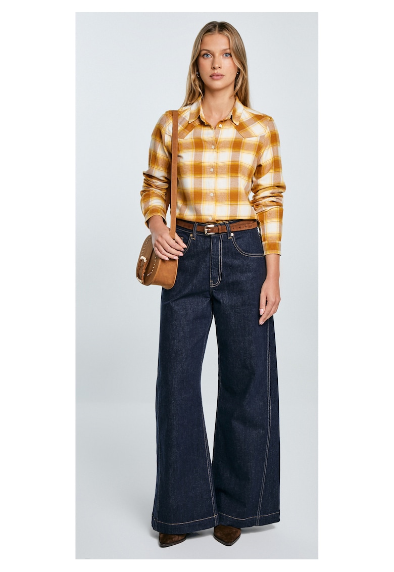 Camasa cu imprimeu in carouri