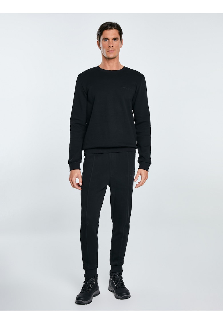 Bluza de trening cu decolteu la baza gatului Wiler 906
