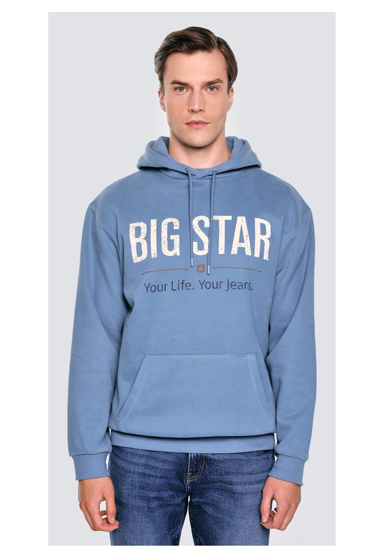 Hanorac cu logo pe piept -