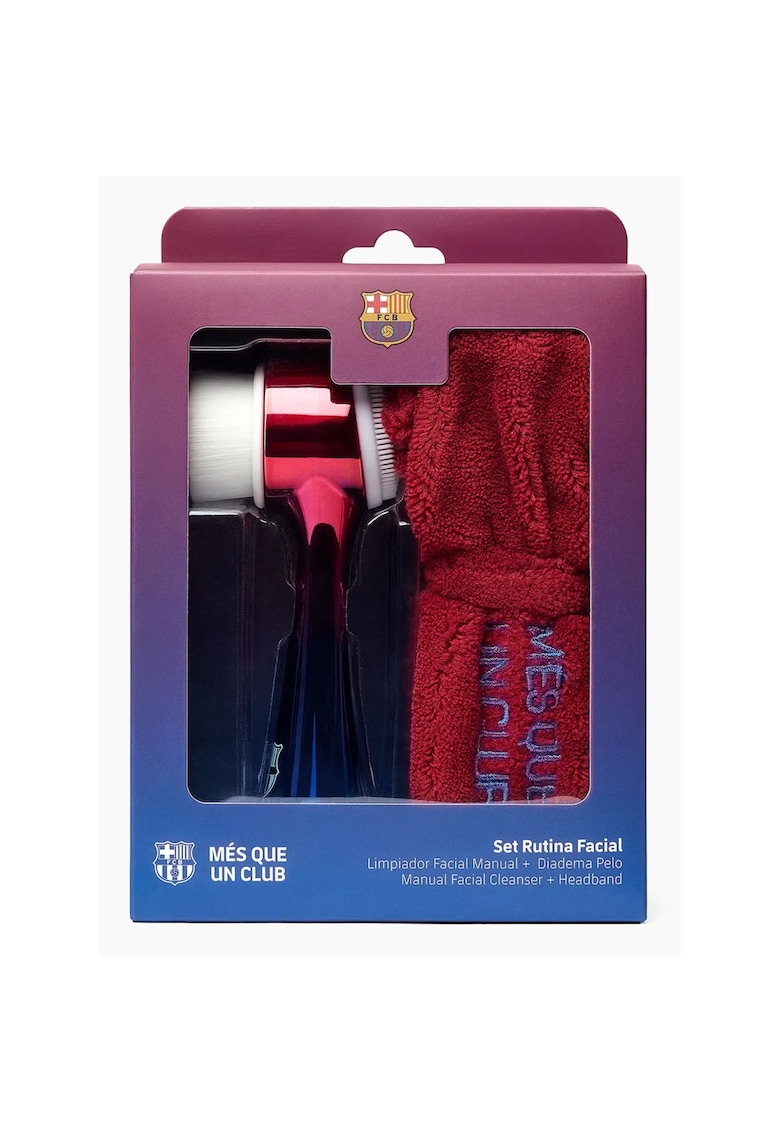 Set cadou ingrijire fata - perie pentru curatarea tenului & bentita par - 2 articole