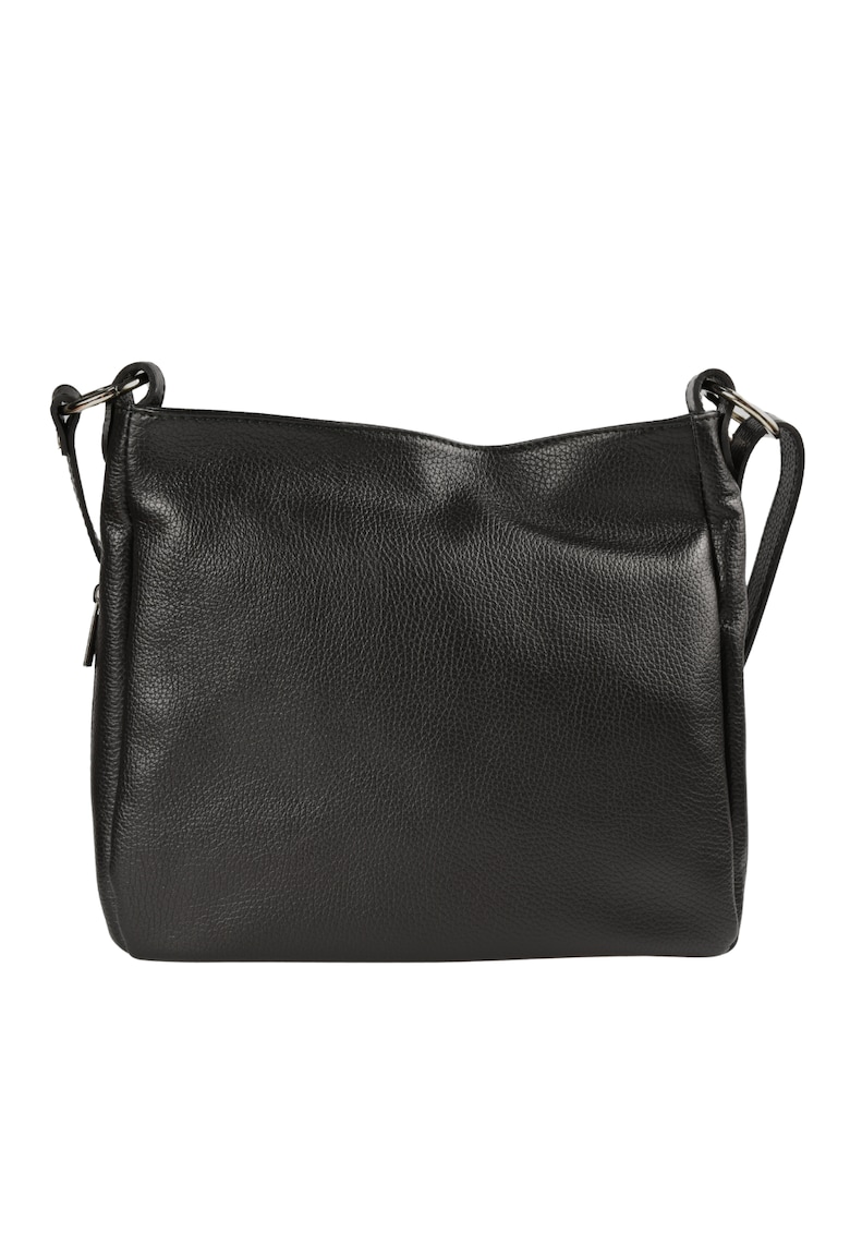 Poseta casual - dama - 24033 - negru - piele naturala