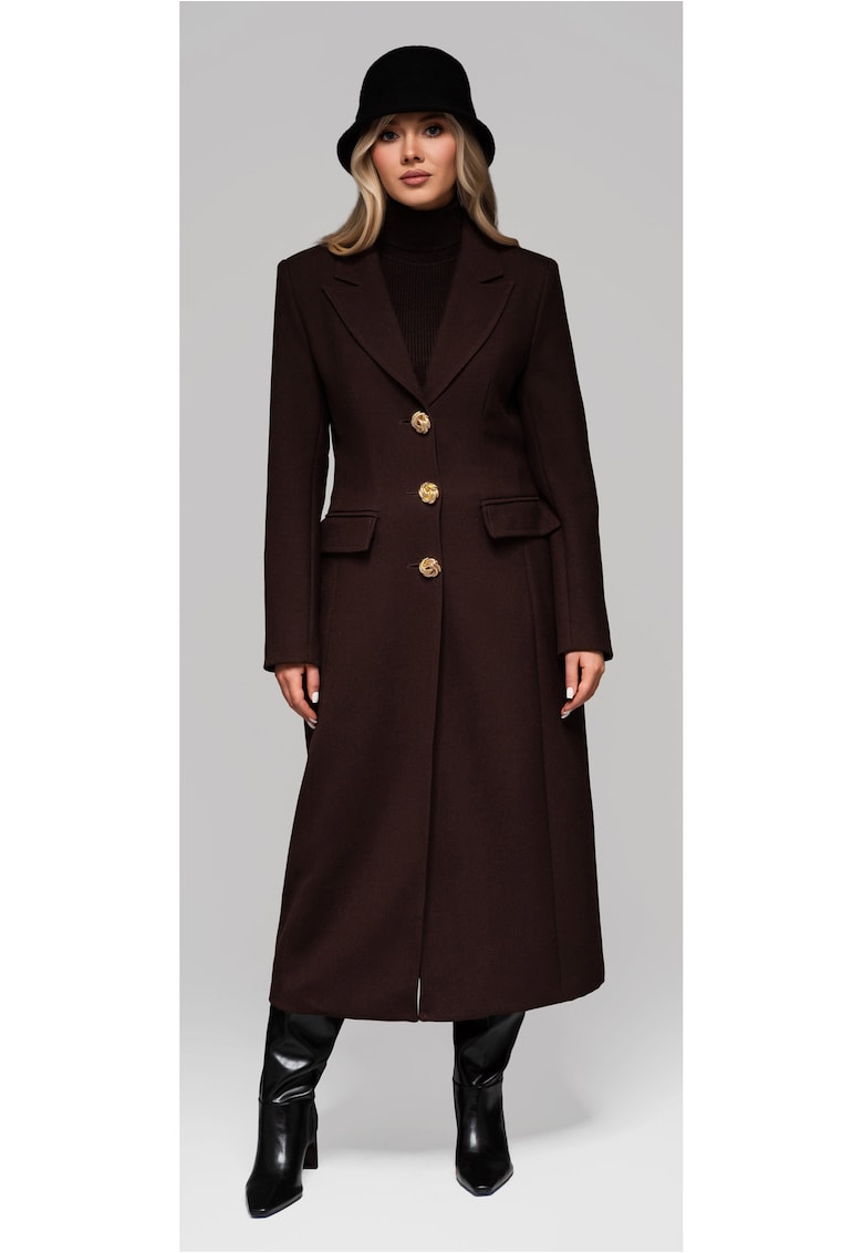 Palton lung elegant OW-COLC-0103 - Maro
