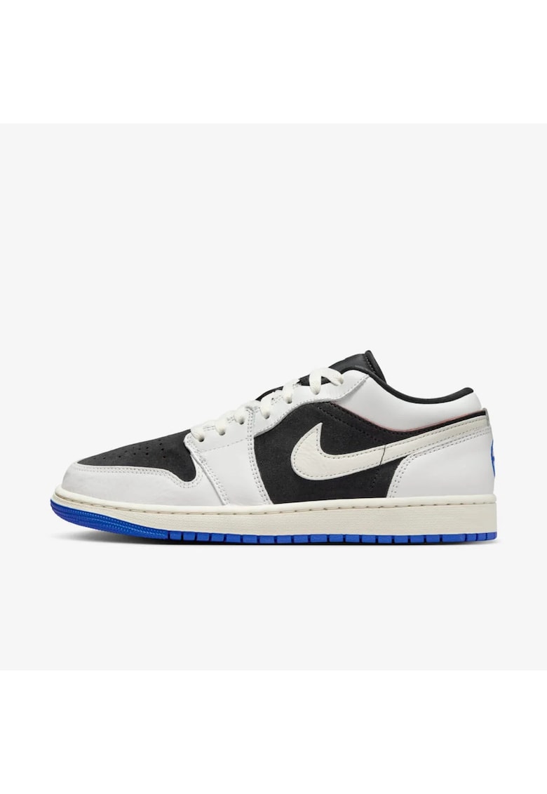 Pantofi sport dama - Air Jordan 1 Low ""Quai 54"" - piele naturala - negru - marime