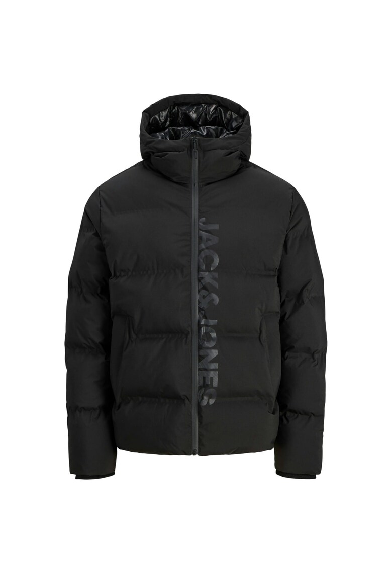 Geaca JACK &JONES Kaito Puffer BF Print 52246 - Negru