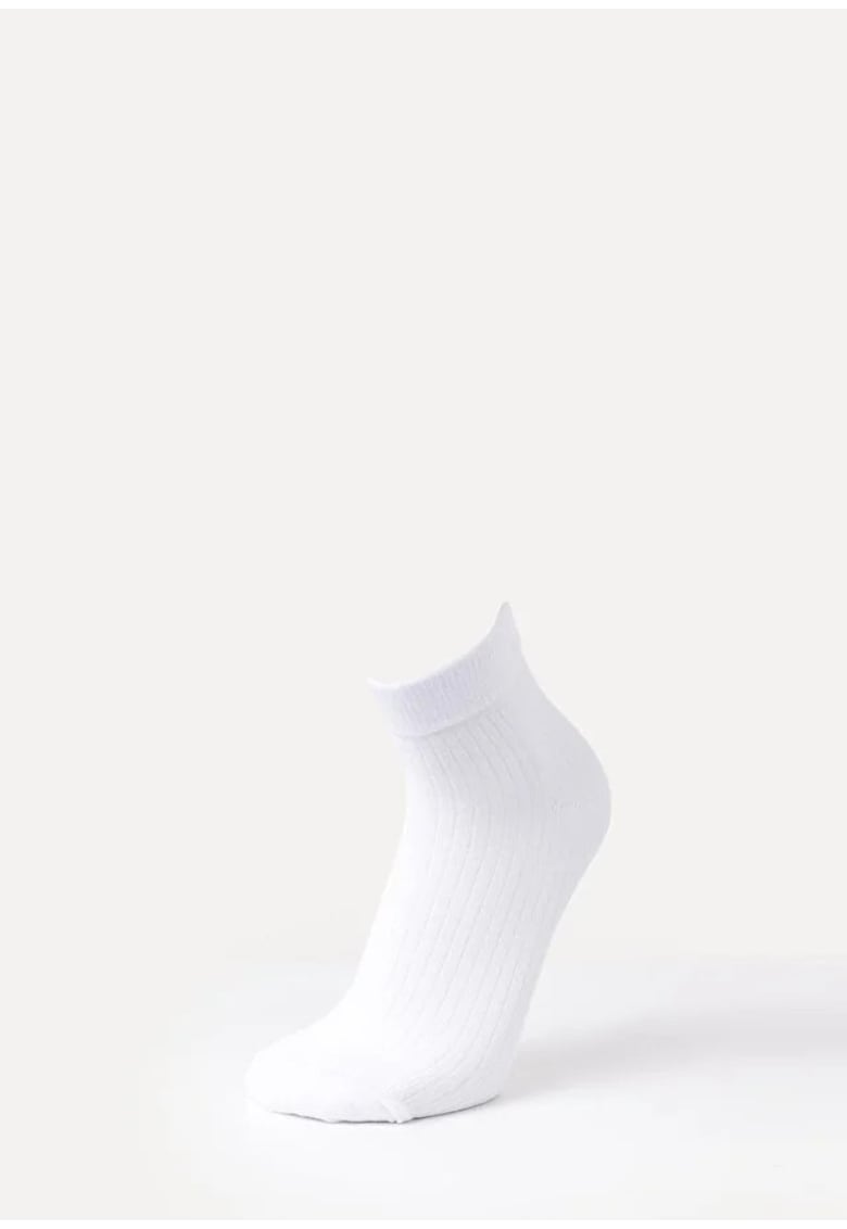 Sosete De Dama Alb Modern Fit Cl1070386 - White