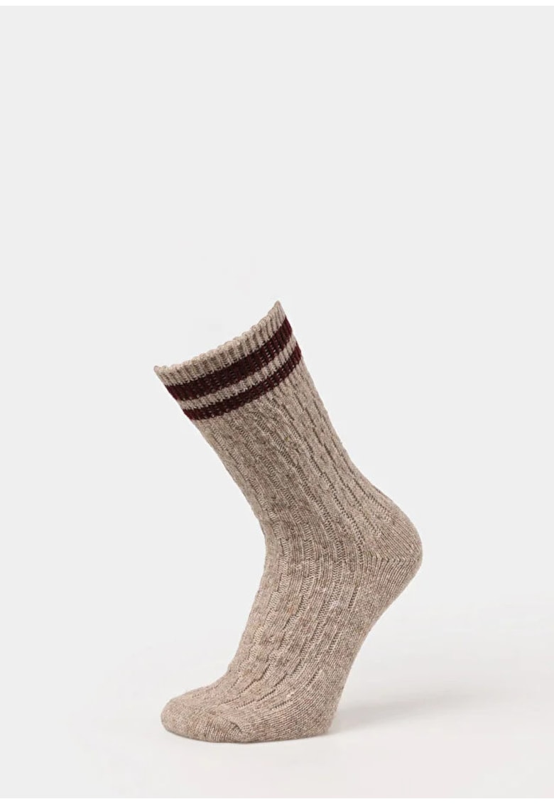 Sosete de dama maron - modern fit - bumbac - Maro