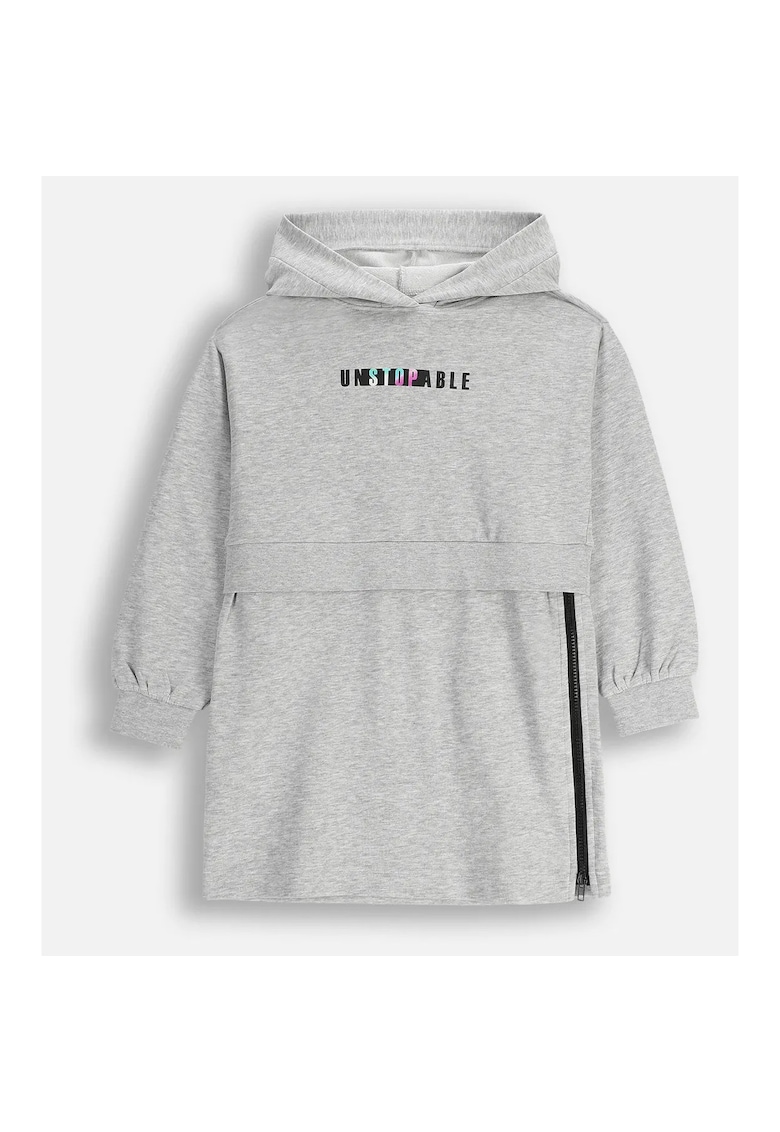 Rochie tip hanorac cu gluga