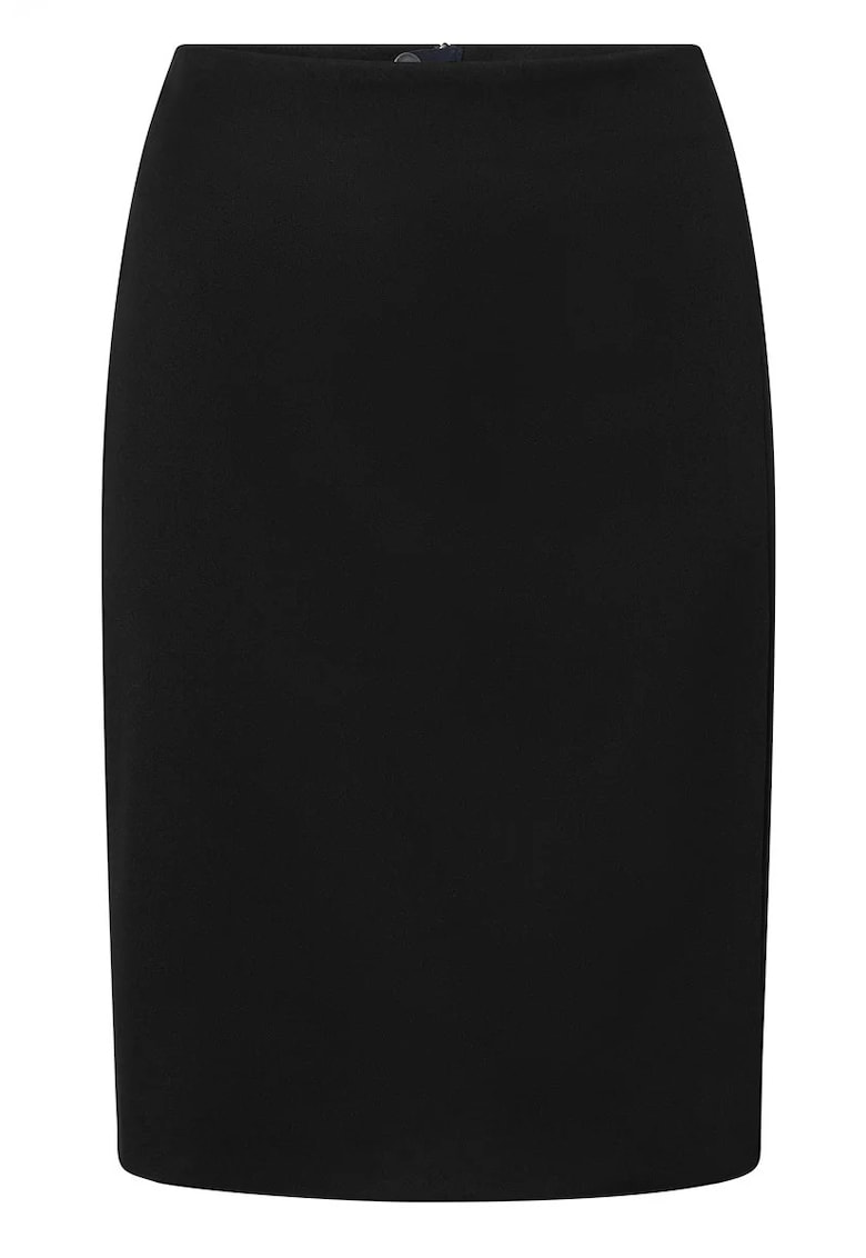 Fusta clasica cu inchidere prin fermoar la spate