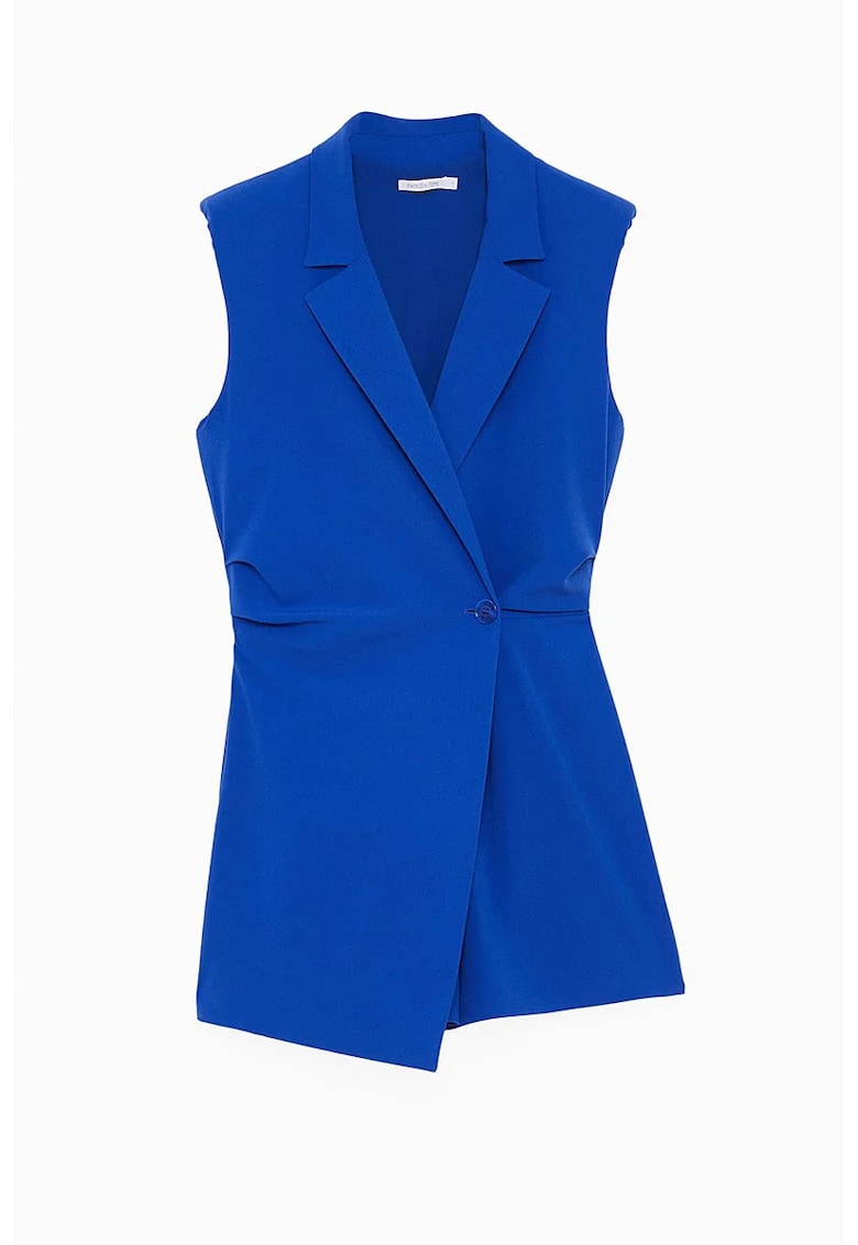 Salopeta scurta fara maneci - cu revere