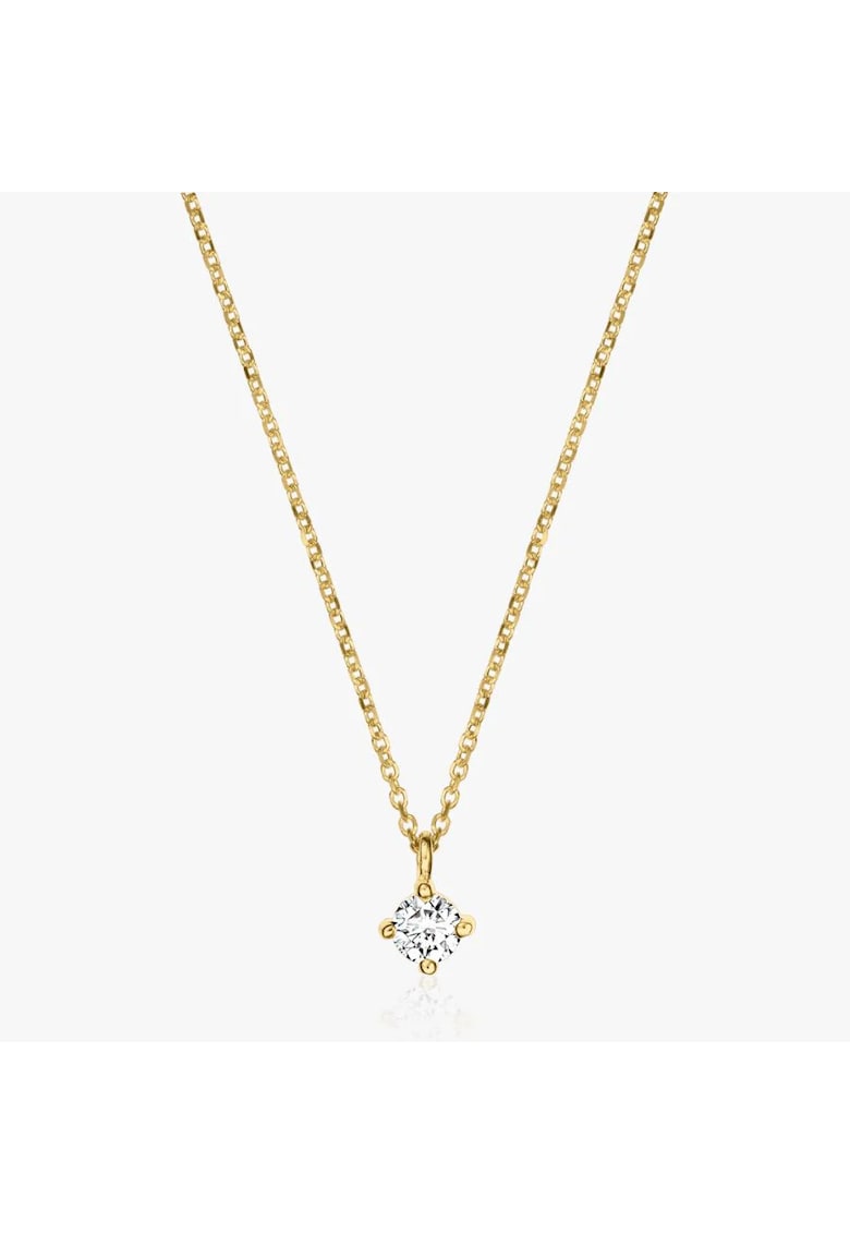 Colier din aur Timeless - Diamant 0.1 CT