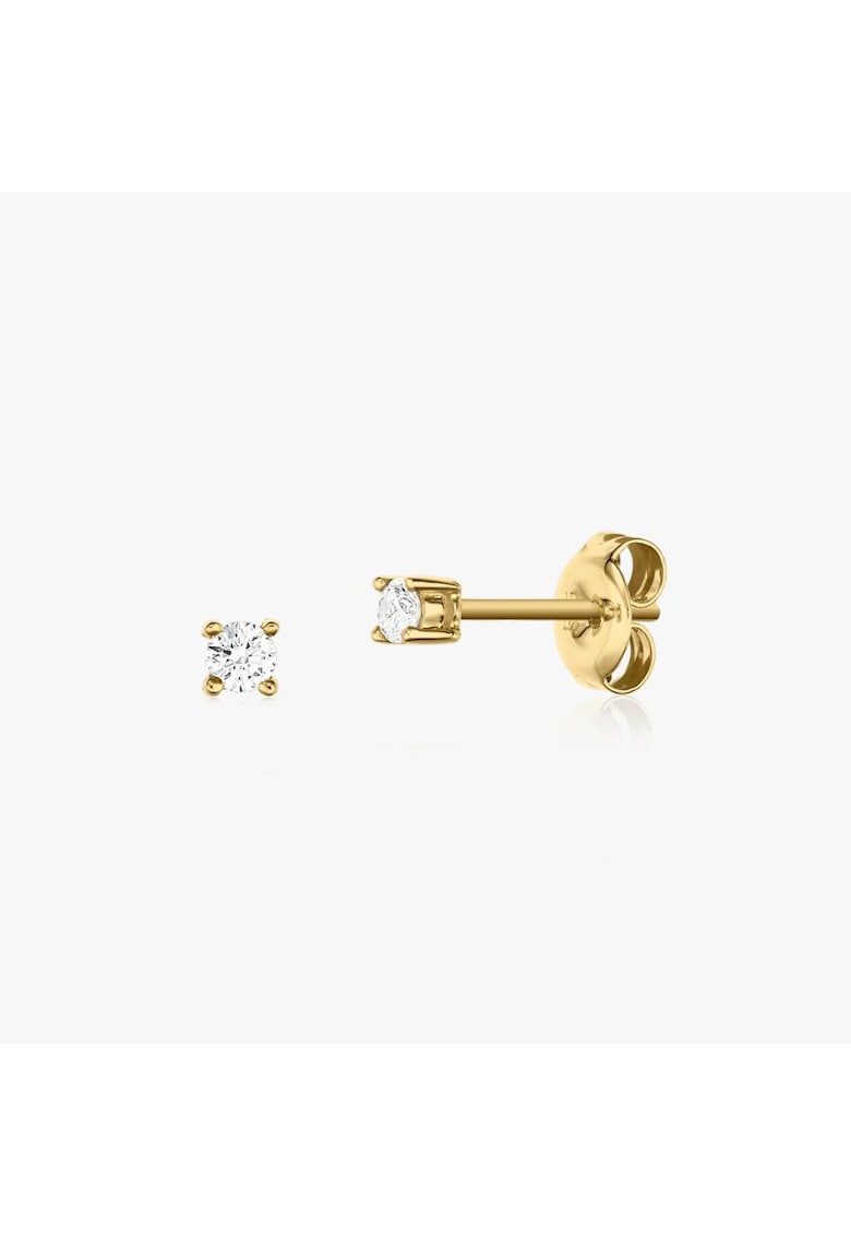 Cercei din aur Timeless 0.1 CT