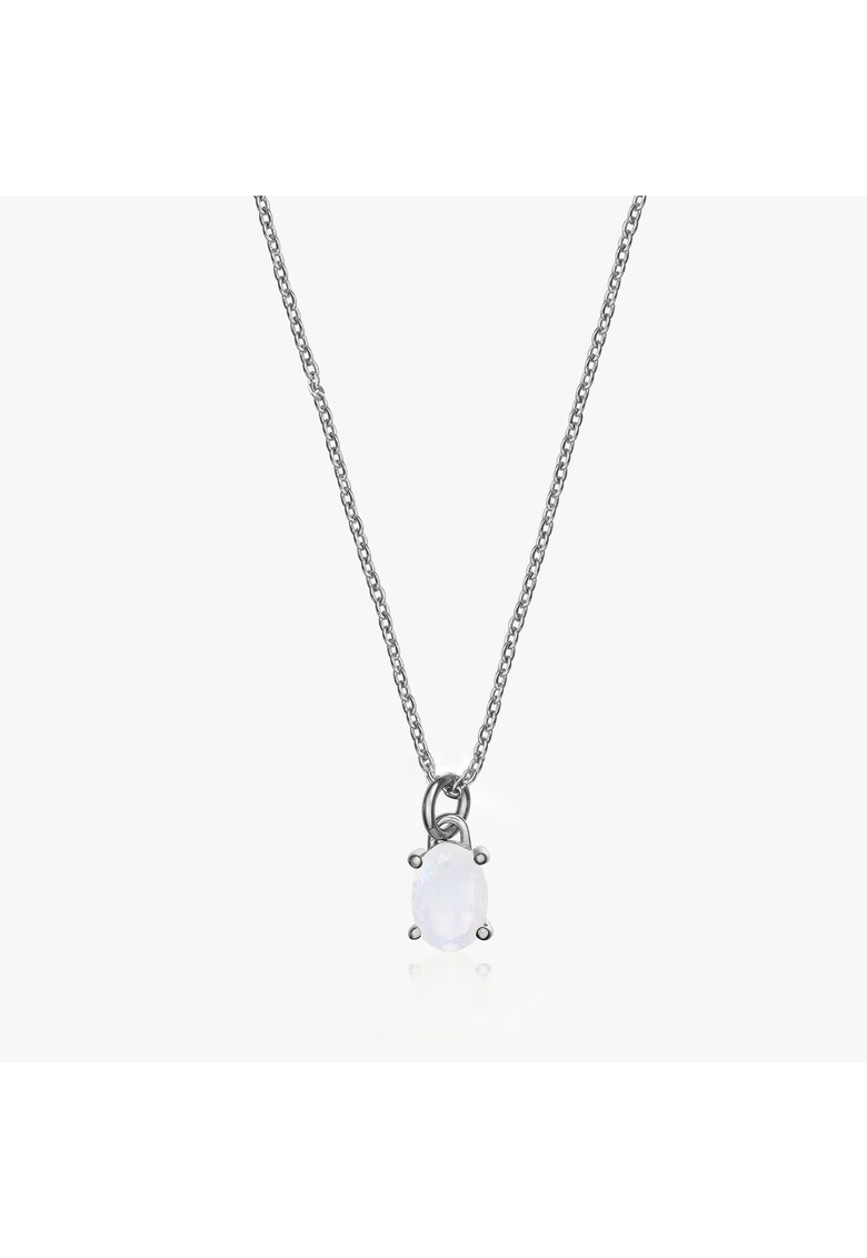 Colier din argint Reina - Piatra lunii