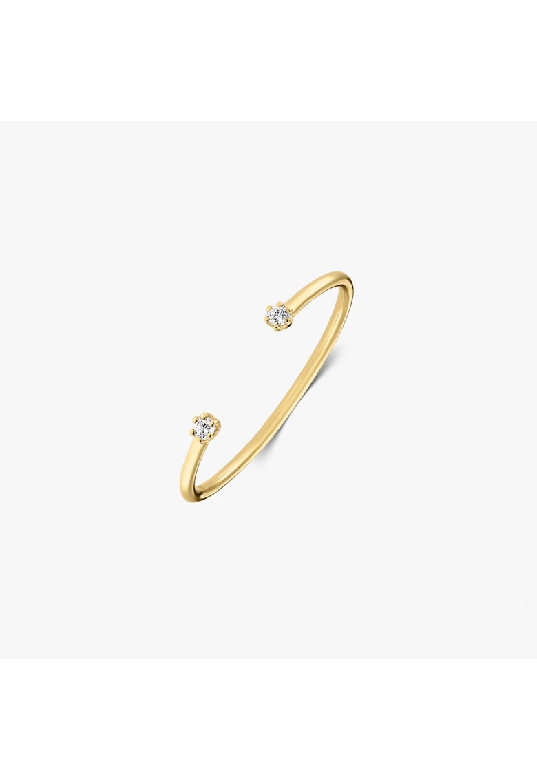 Inel din aur galben Ava – Diamante