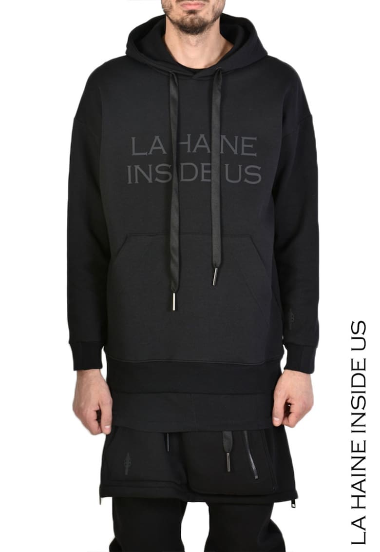 Hanorac simplu cu logo pe partea din fata