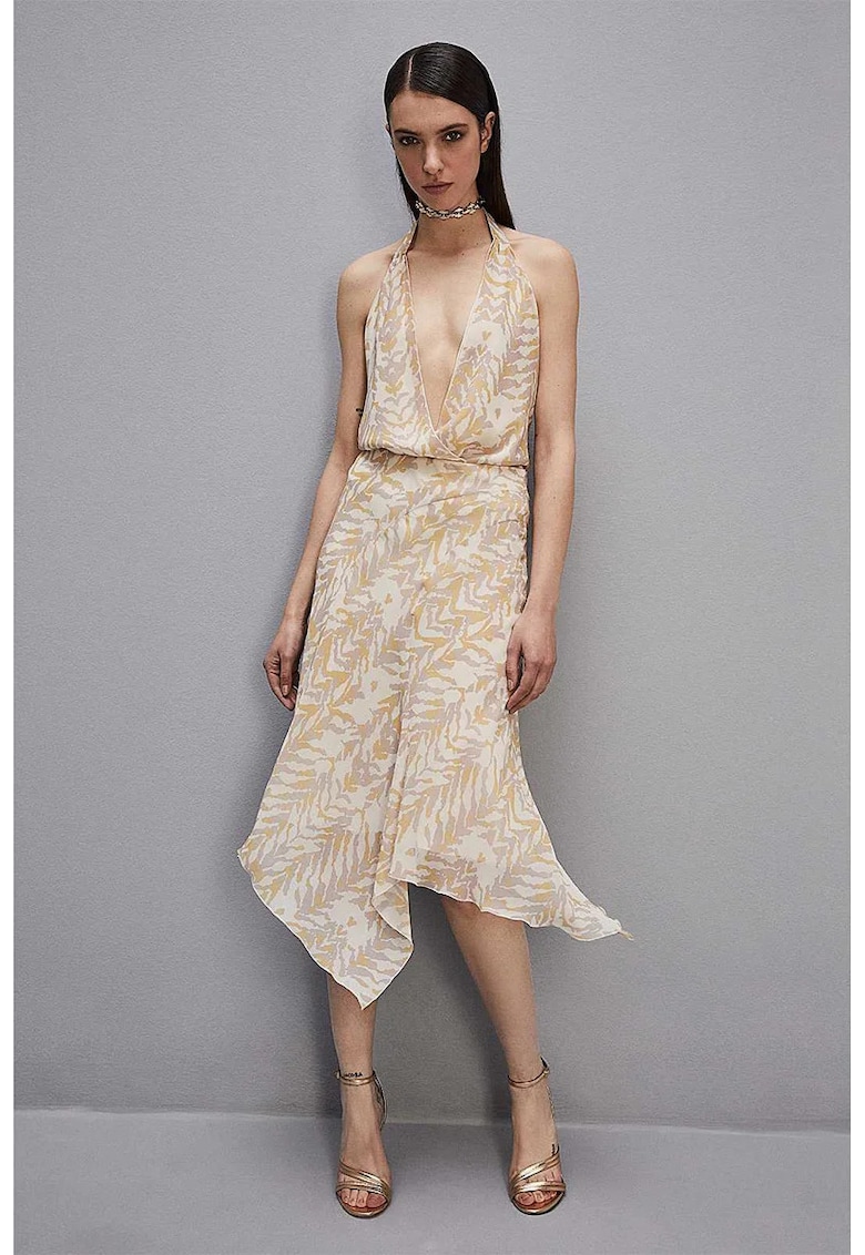 Fusta midi asimetrica